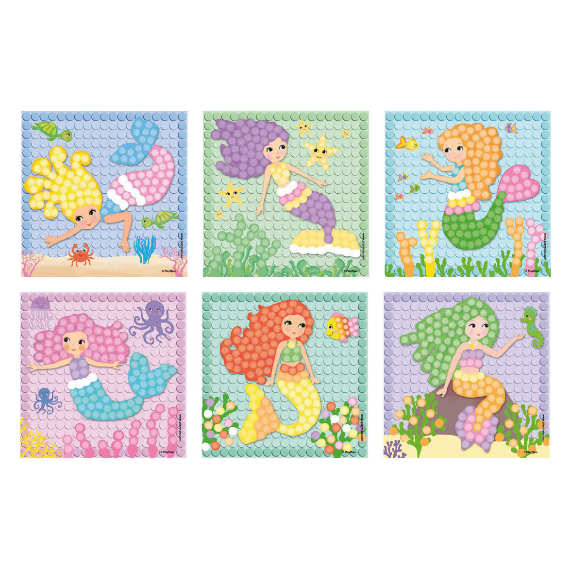 Jbm Playmais Mosaik Meerjungfrau