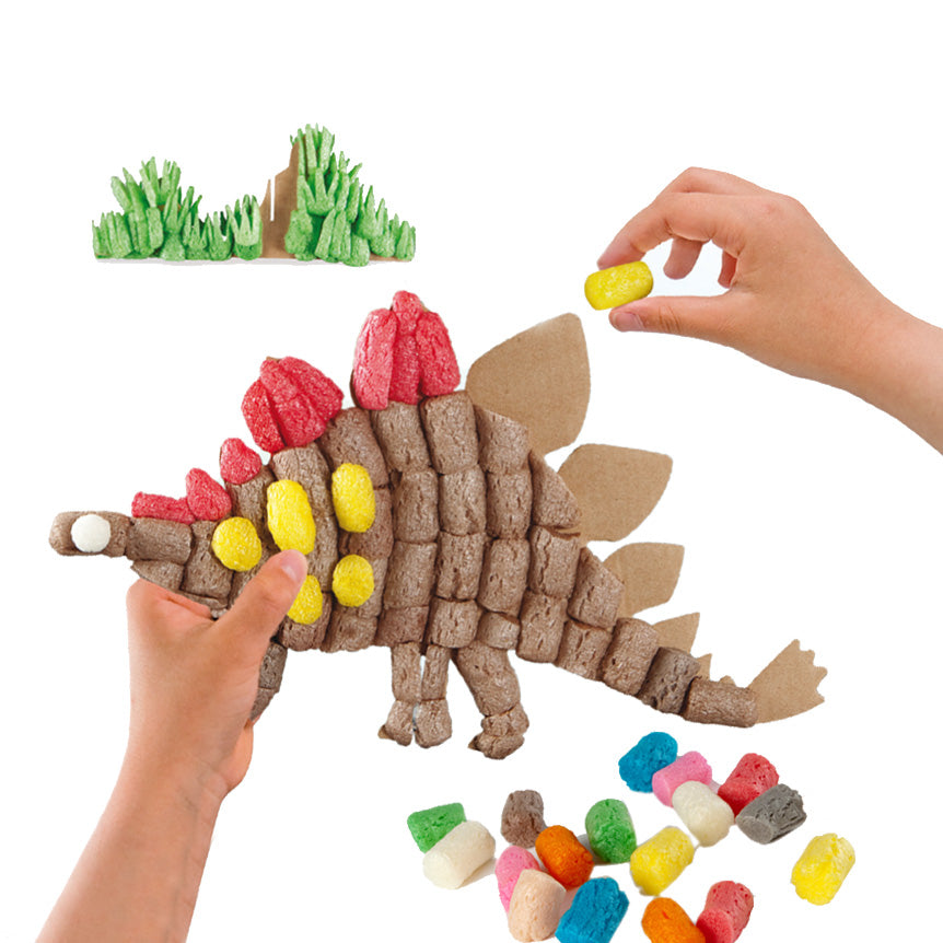 Playmais Deko-Dino-Karten, 4-tlg.