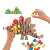 Playmais Deko-Dino-Karten, 4-tlg.