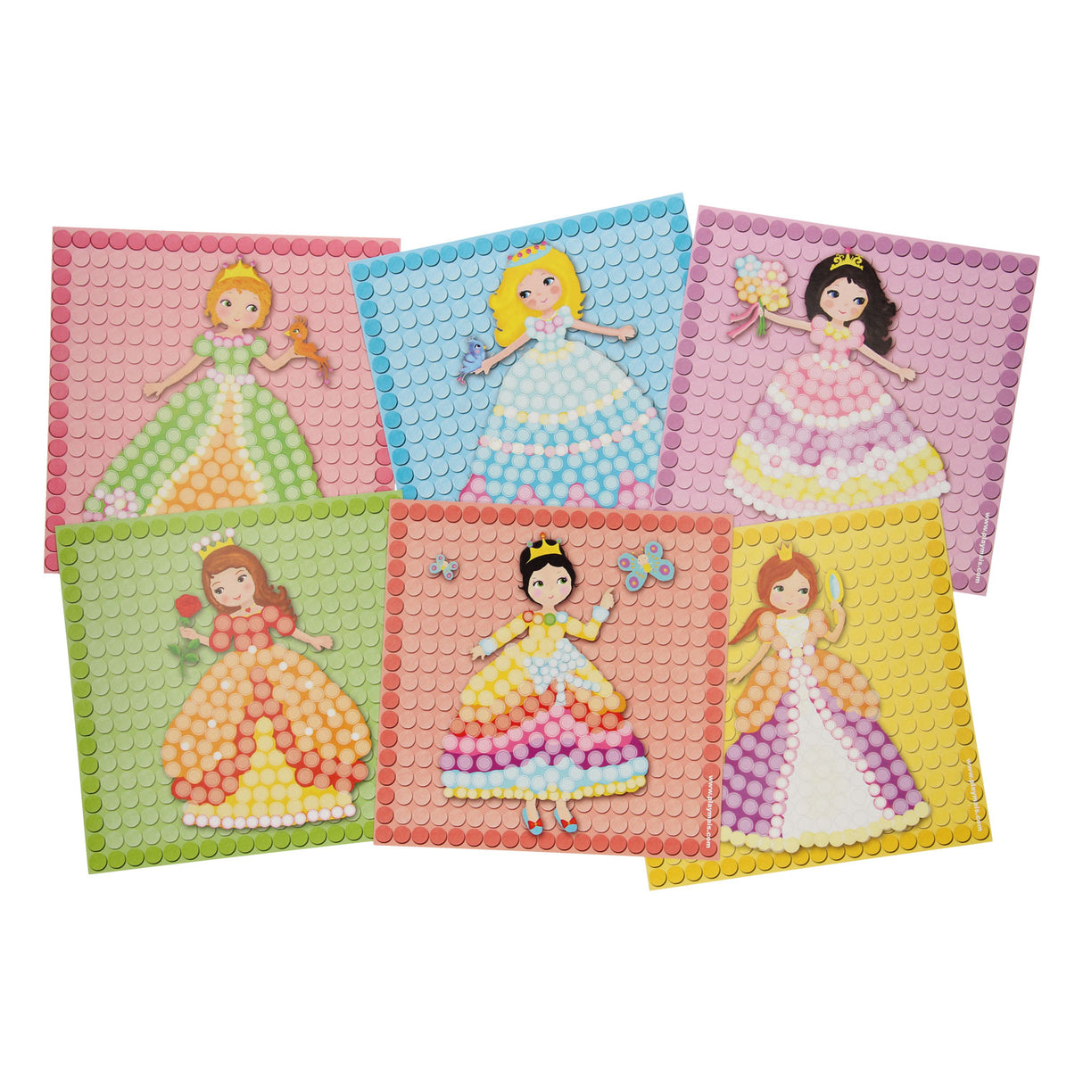 Playmais Mosaic Cards Decor Princess