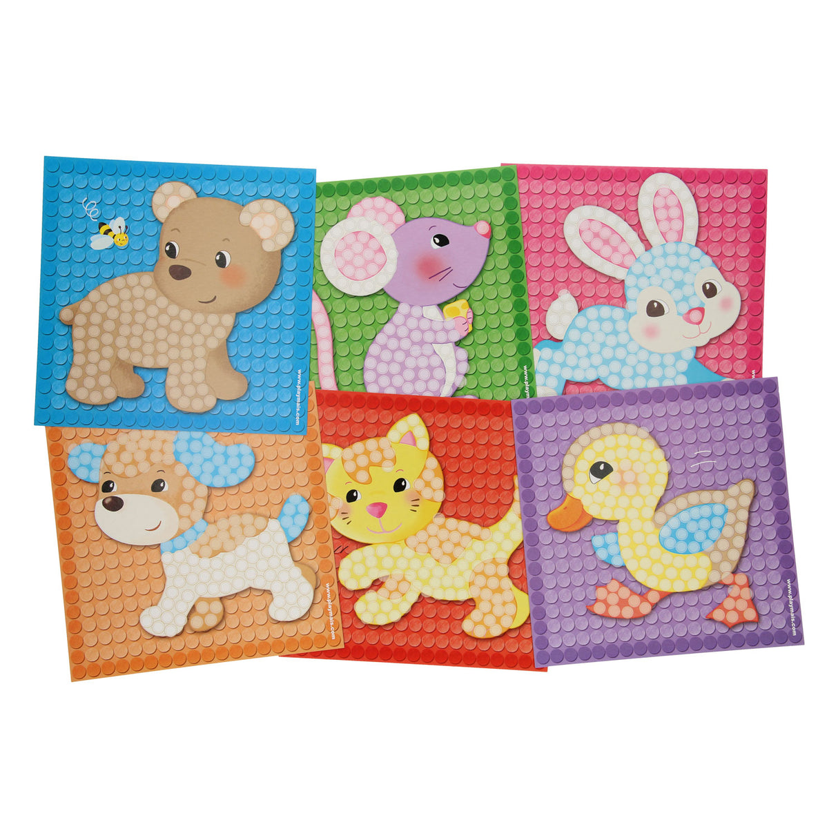 Playmais Playmais Cards Mosaic Decor Small Friends