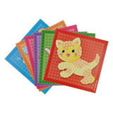 Playmais-Mosaikkarten schmücken kleine Freunde