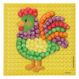 Playmais-Mosaikkarten schmücken den Bauernhof