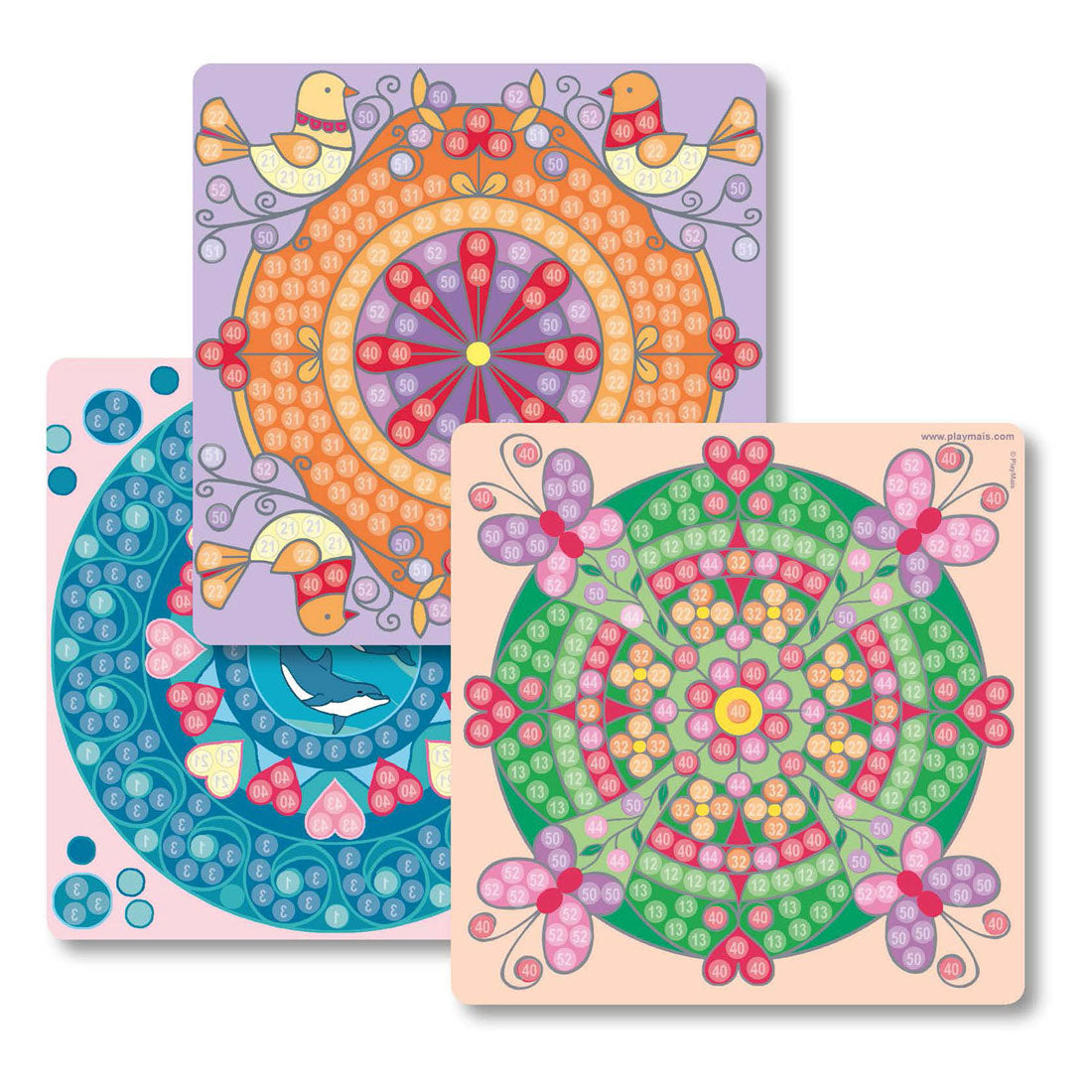 Playmais Playmais Mosaic Cards Decorate Trendy Mandala