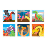 Playmais Mosaic -Karten dekorieren Fantasy -Drache