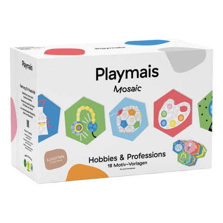 Playmais Mosaik-Bastelset Hobbys und Berufe – 5000 Teile