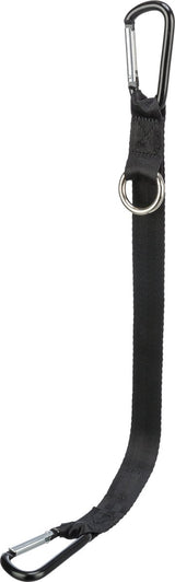 Trixie Universal-Autogurt mit Karabiner schwarz
