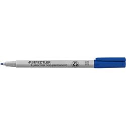 Niet permanente ohp marker staedtler lumocolor blauw 1 mm