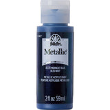 Folkart • Metallic-Acrylfarbe Mitternachtsblau 59 ml