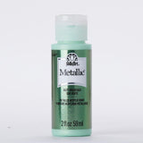 Folkart • Metallic-Acrylfarbe, Seidengrün, 59 ml