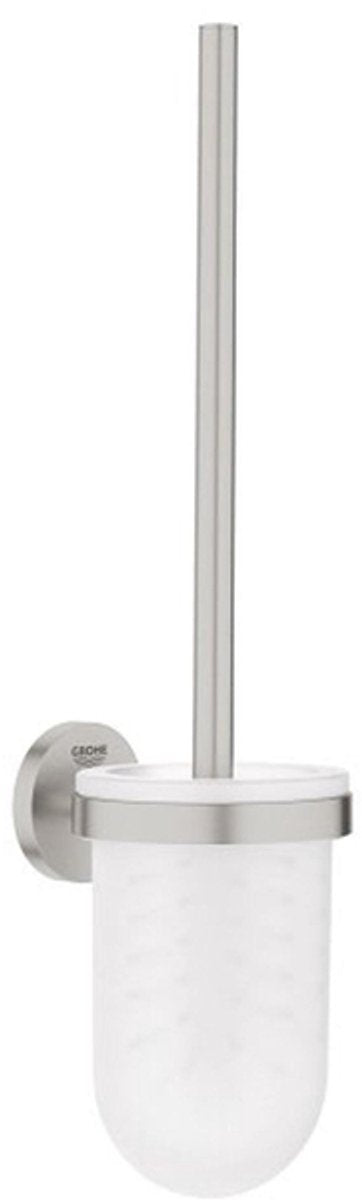 Grohe Essentials WC-Bürstengarnitur (Wandmodell) – Supersteel (Edelstahl)