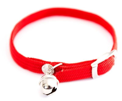 Martin Collar Cat Elastic Nylon Red