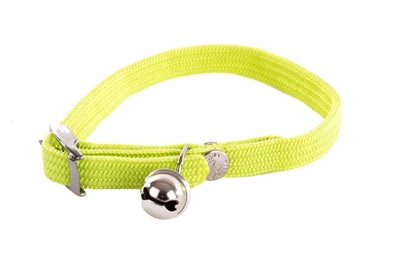 Martin-Halsband Katze elastisches Nylon grün