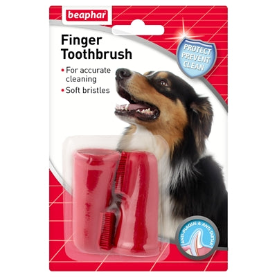 Brosse des dents de doigt Beaphar