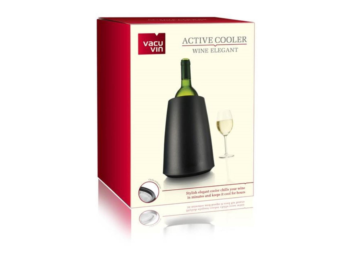 Vacu Vin Vacuvin Weinkühler elegantes Schwarz