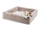 Bia Bett Fleecebezug Hundekorb Taupe