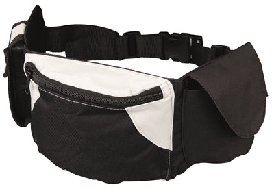 Trixie Hip Bag Black Grey Regulowane