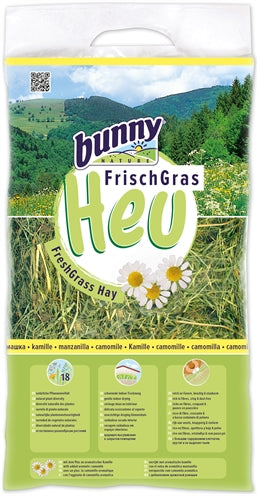 Bunny nature fresh grass hay with chamomile