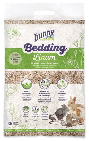 Bunny Natur Bunnybeding Linum Flax Faser