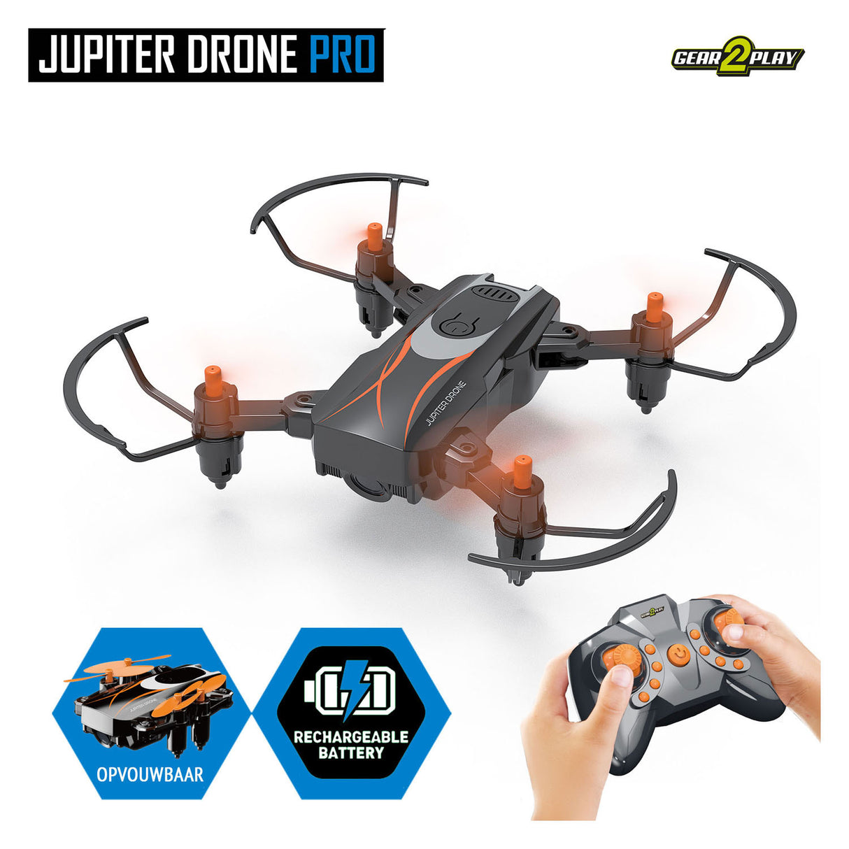 Funkgesteuerte Jupiter-Drohne Pro