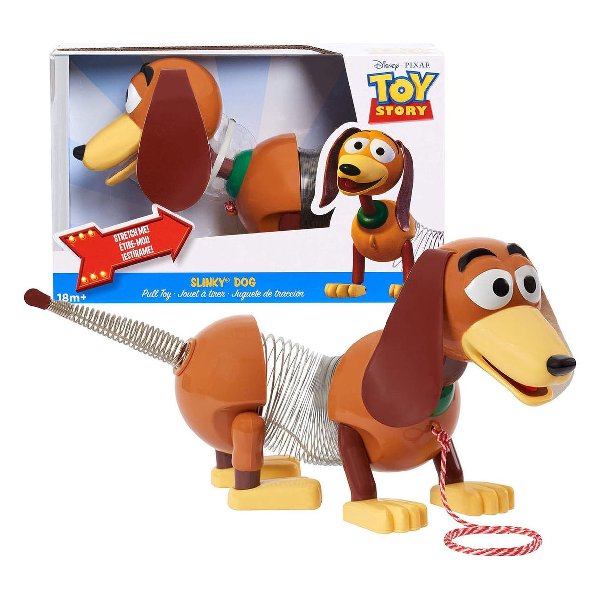 Spielen Sie einfach die Slinky-Dog-Toy-Story