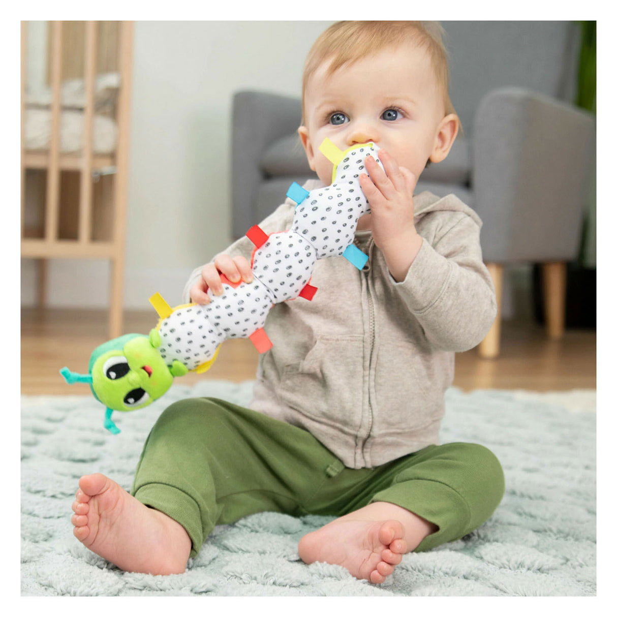 Lamaze fidget fun caterpillar hug