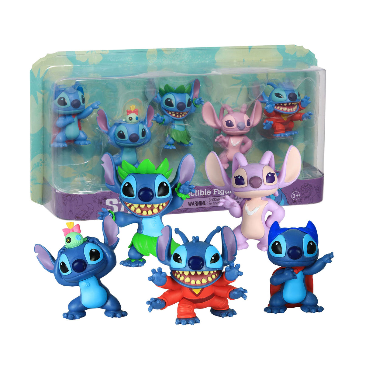 Spectron Disney Stitch - Set of 5 Play -figurer