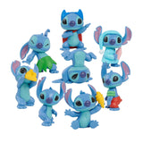 Disney Stitch Set 8 Figurs