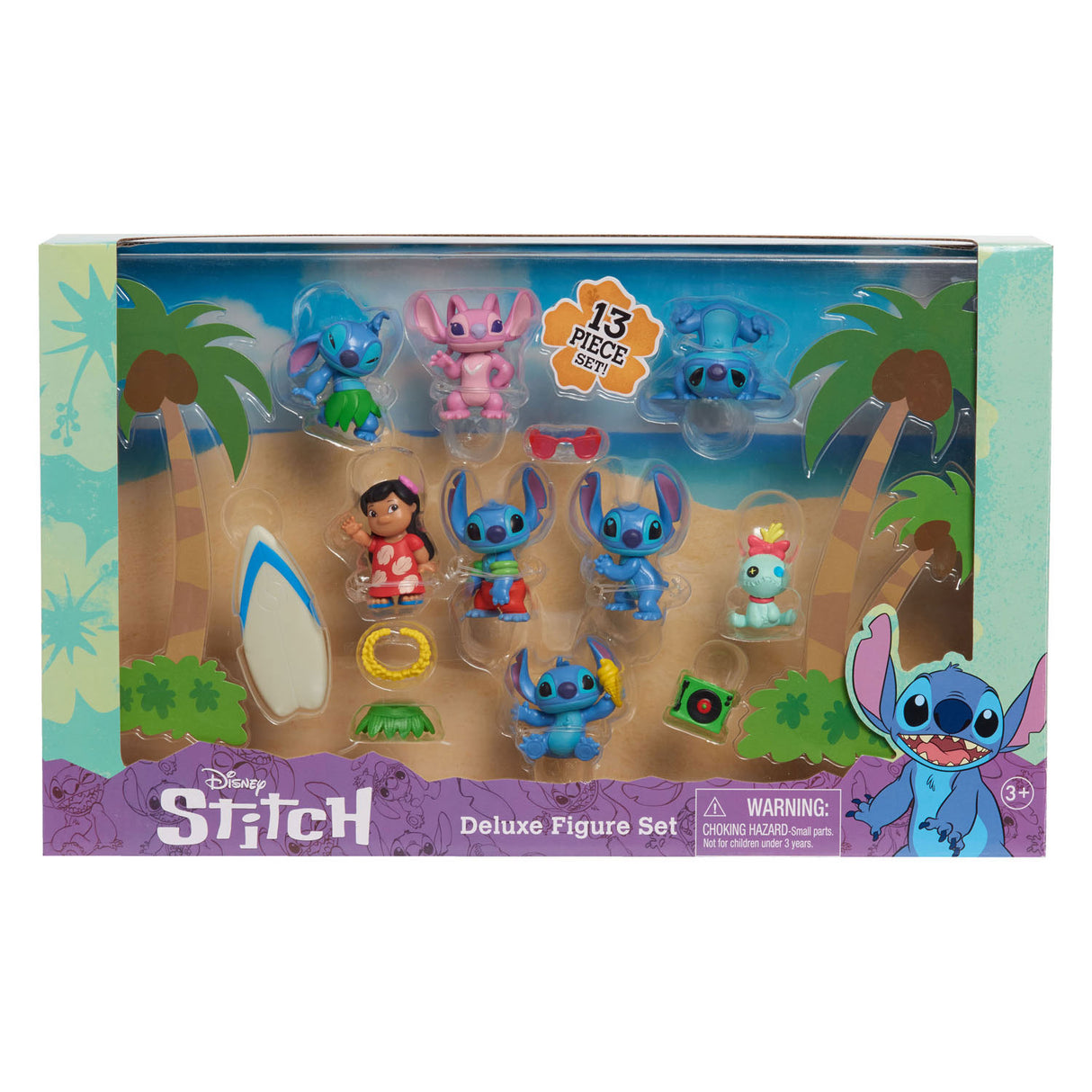 Spectron Stitch Deluxe Figures play set, 13dlg.