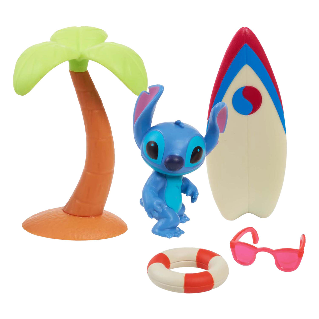 Spectron Stitch Speel Figur med Surfboard Play Set, 5DLG.