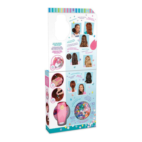 Machen Sie daraus ein Set aus echten Haarperlen und Accessoires
