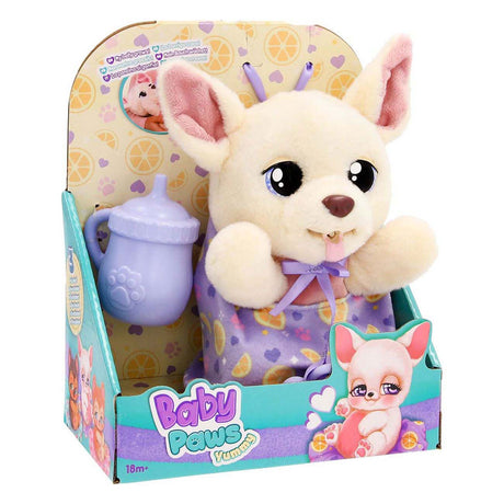 Interaktives Kuscheltier Baby Paws Yummy Chihuahua