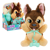 IMC Toys Baby Paws Yummy Deutscher Schäferhund, interaktives Kuscheltier