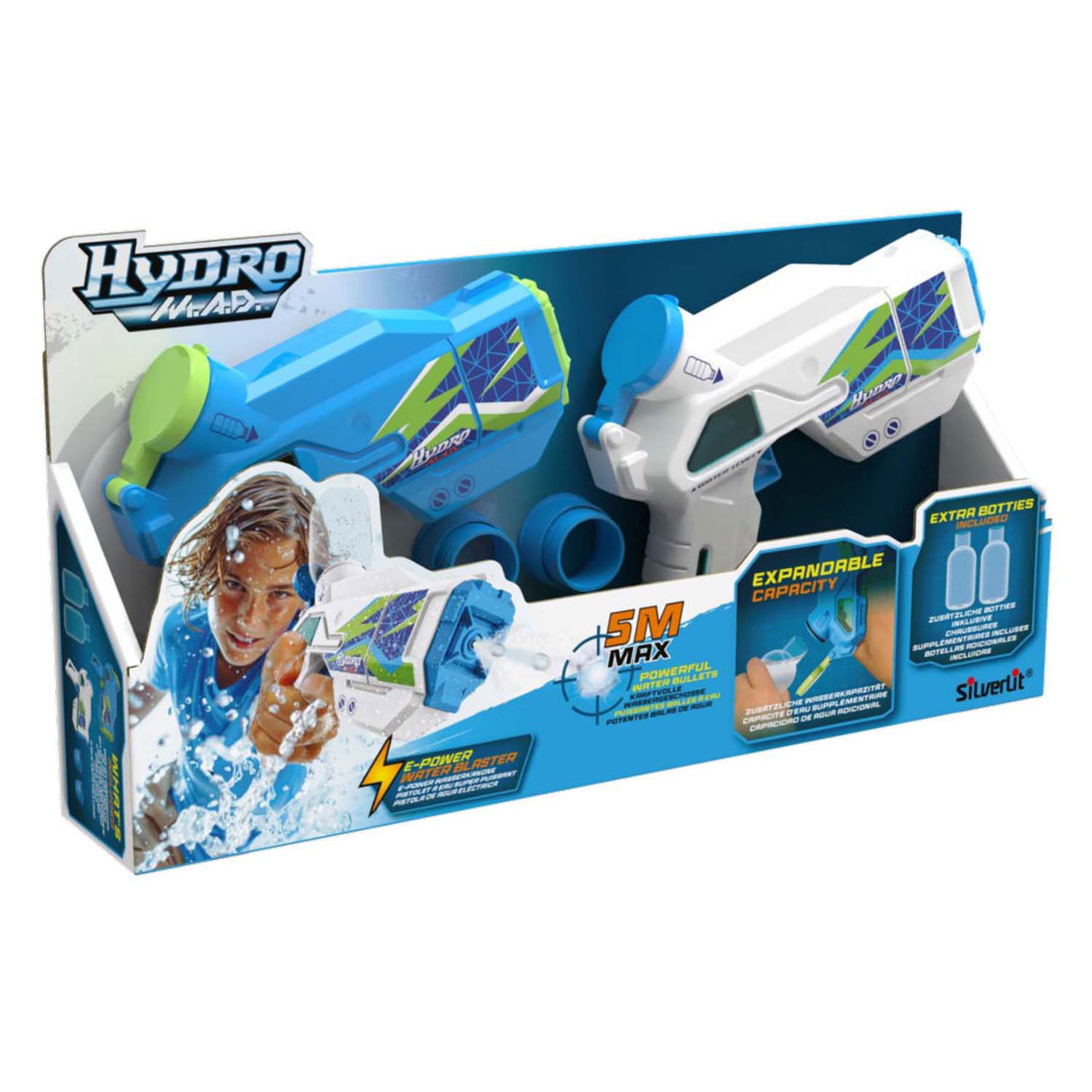 Silverlit Hydro Mad – Mini-Wasserpistolen im 2er-Pack