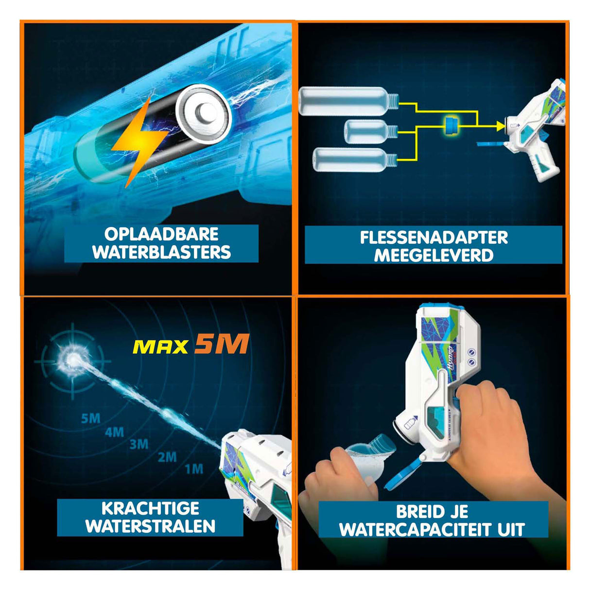 Silverlit Hydro Mad – Mini-Wasserpistolen im 2er-Pack