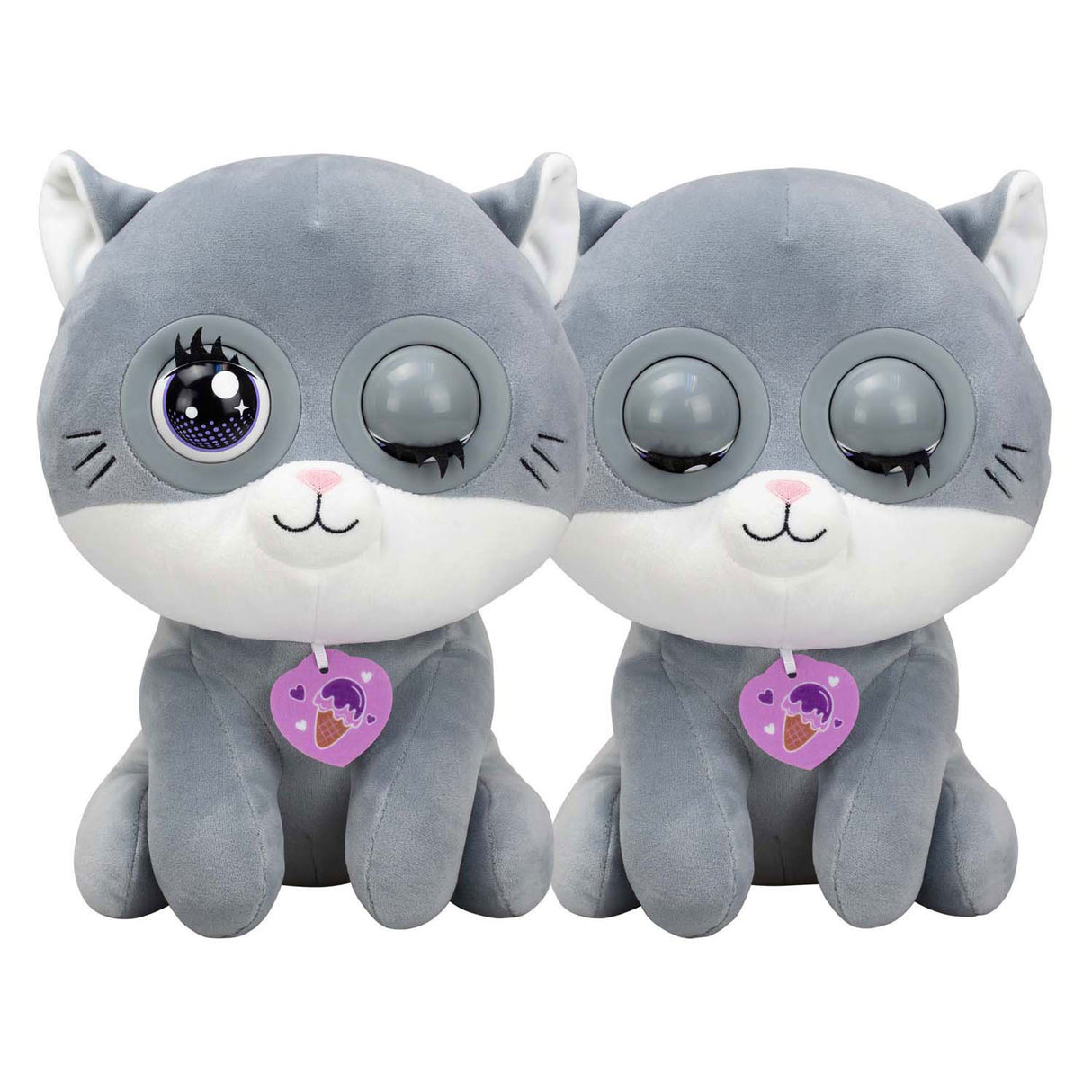 Interaktives Plüschtier „Winksies Blue Cat“ von Silverlit