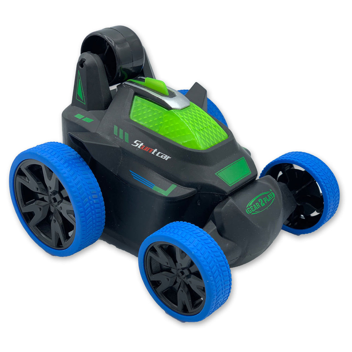 Gear2Play RC Stunt roll controllable car blue