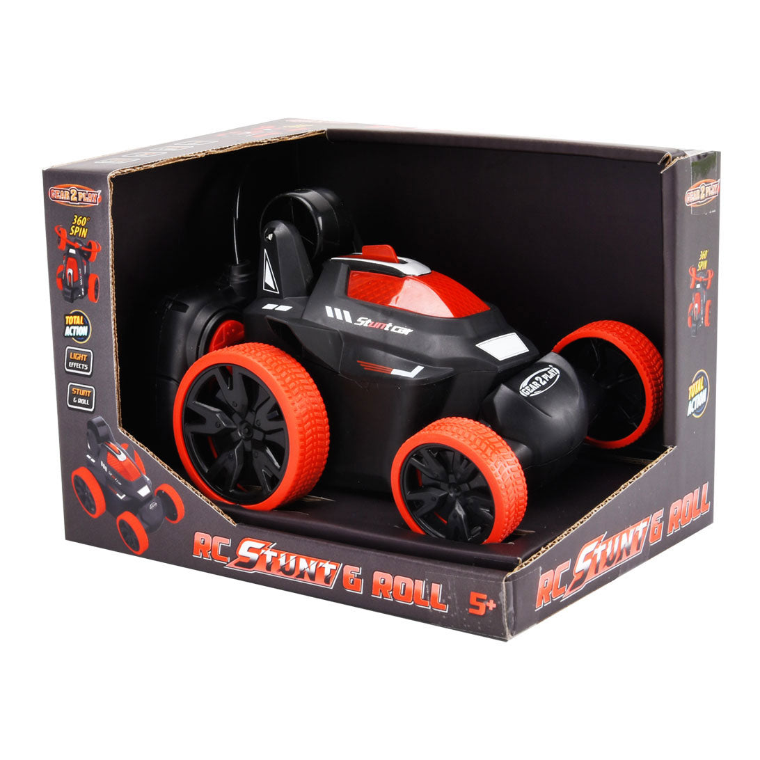 Gear2play RC Stunt Roll steuerbares Auto rot