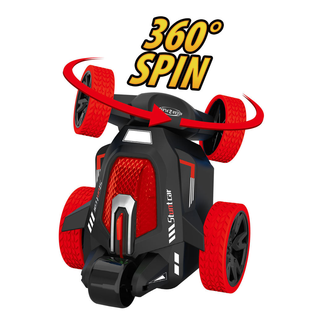 Gear2play RC Stunt Roll steuerbares Auto rot