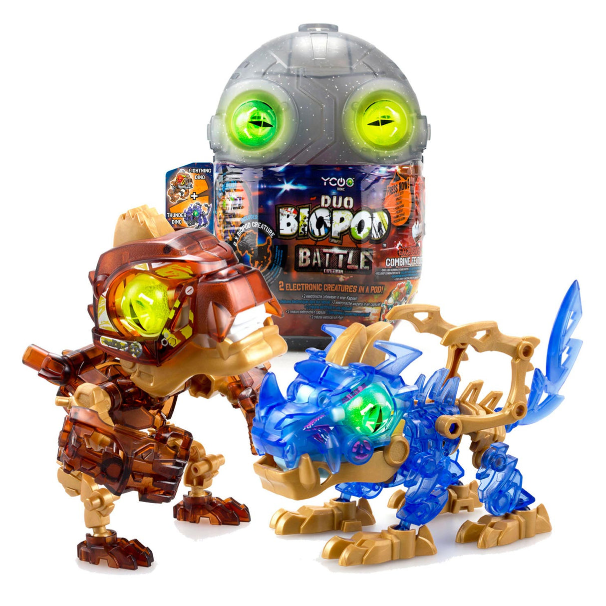 Battle Duo Dino Battle Battle Biopod Silverlit