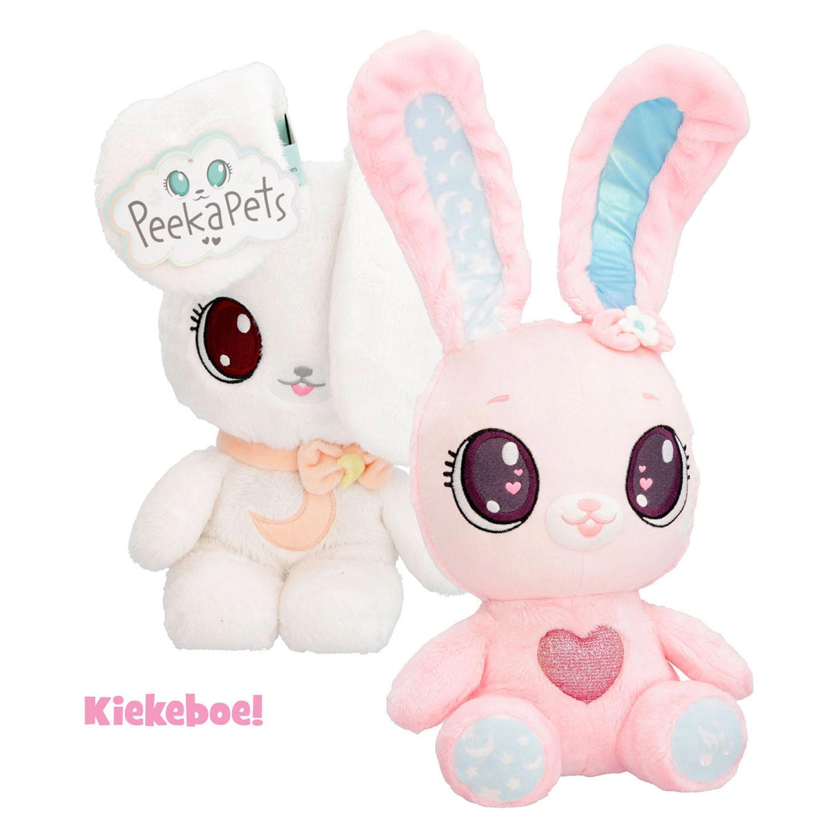 Spectron Peekapets Hase Plüschtier – weiß