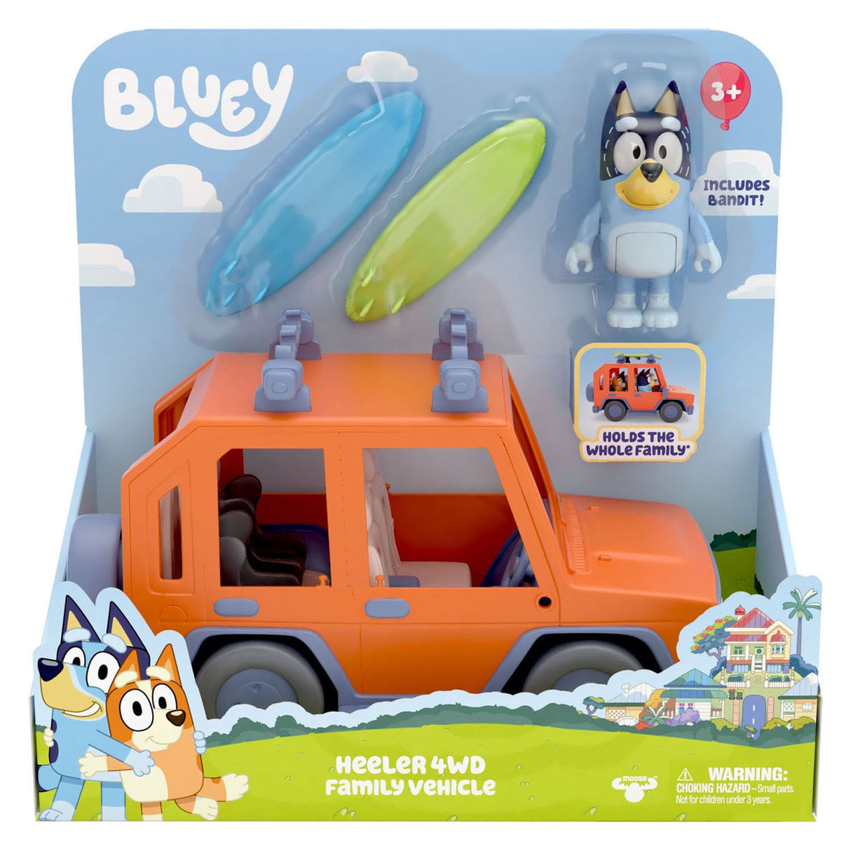 Spectron Bluey Play Car z akcesoriami