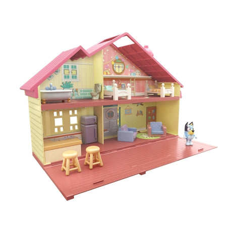 Moose Toys blaues Spielhaus mit Zubehör-Spielset