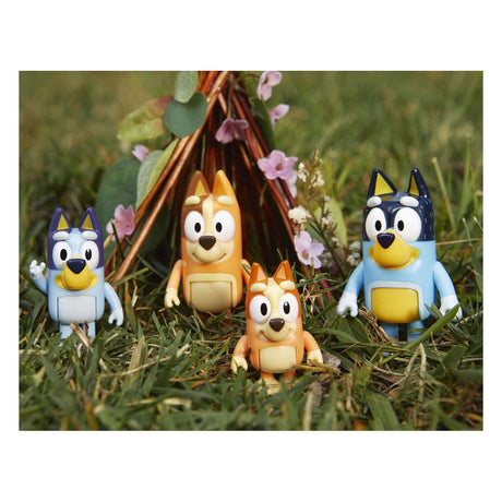 Moose Toys blaue Familienspielfiguren, 4-tlg.