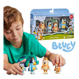 Moose Toys blaue Familienspielfiguren, 4-tlg.