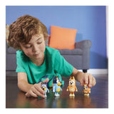 Moose Toys blaue Familienspielfiguren, 4-tlg.