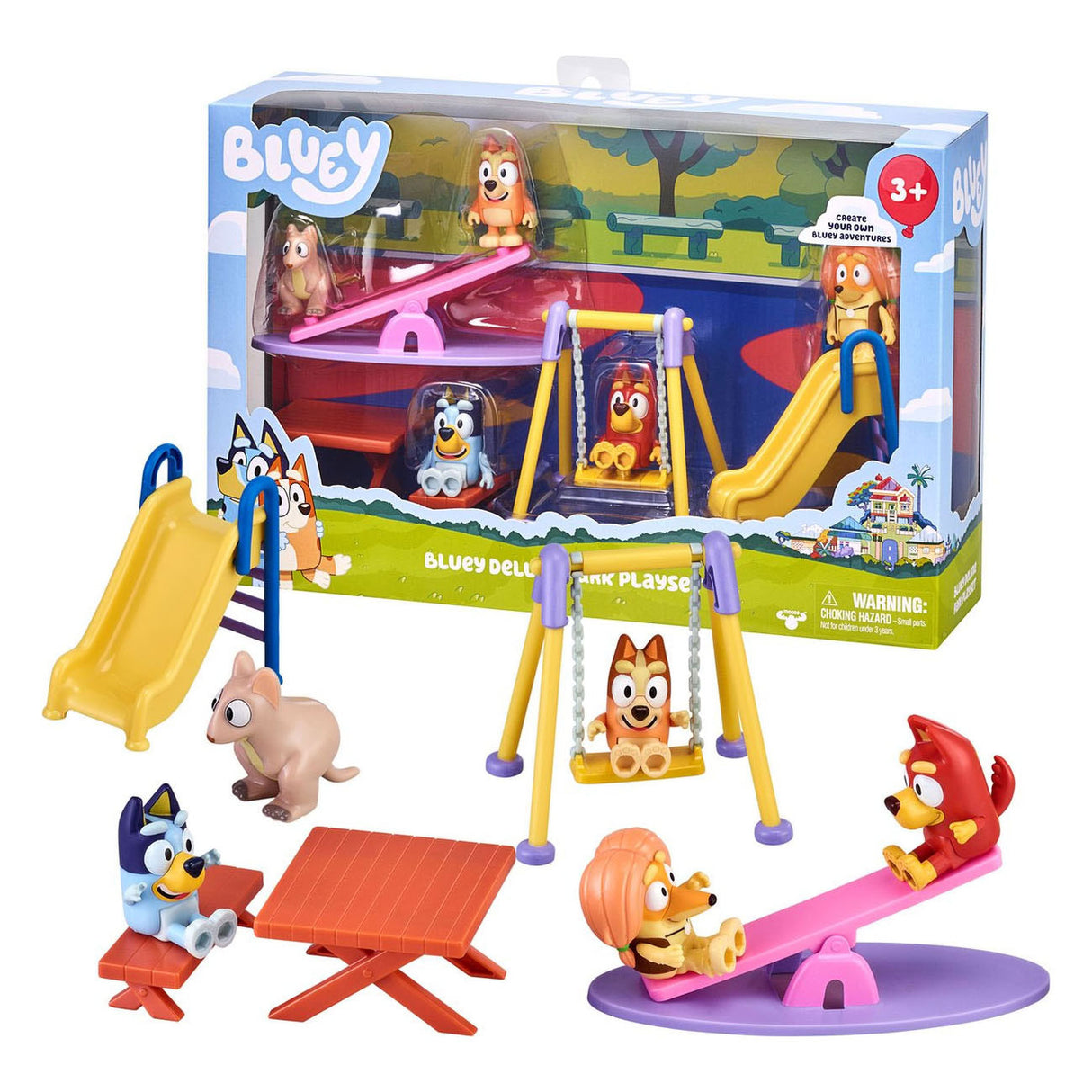 MOOSE Toys Bluey Speeltuin Deluxe Play Set