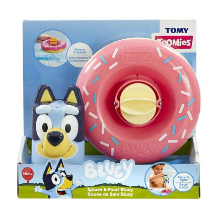 Moose Toys Bluey Splashes et jouet de bain de jeu de jeu flottant