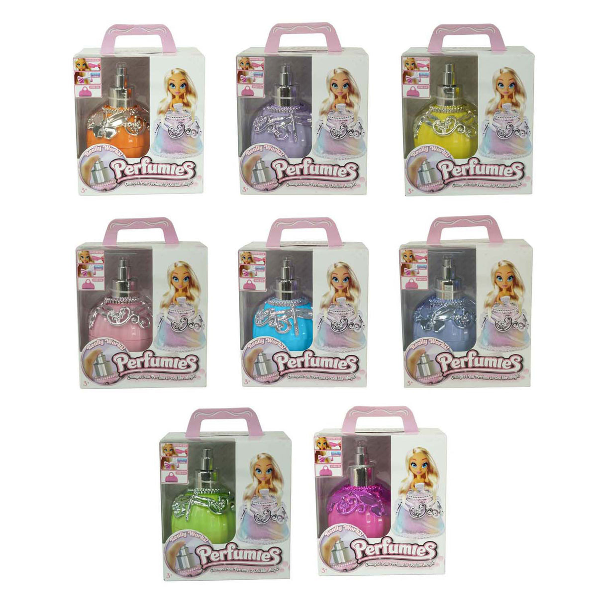 Spectron Perfumies Parfümflasche und Puppe