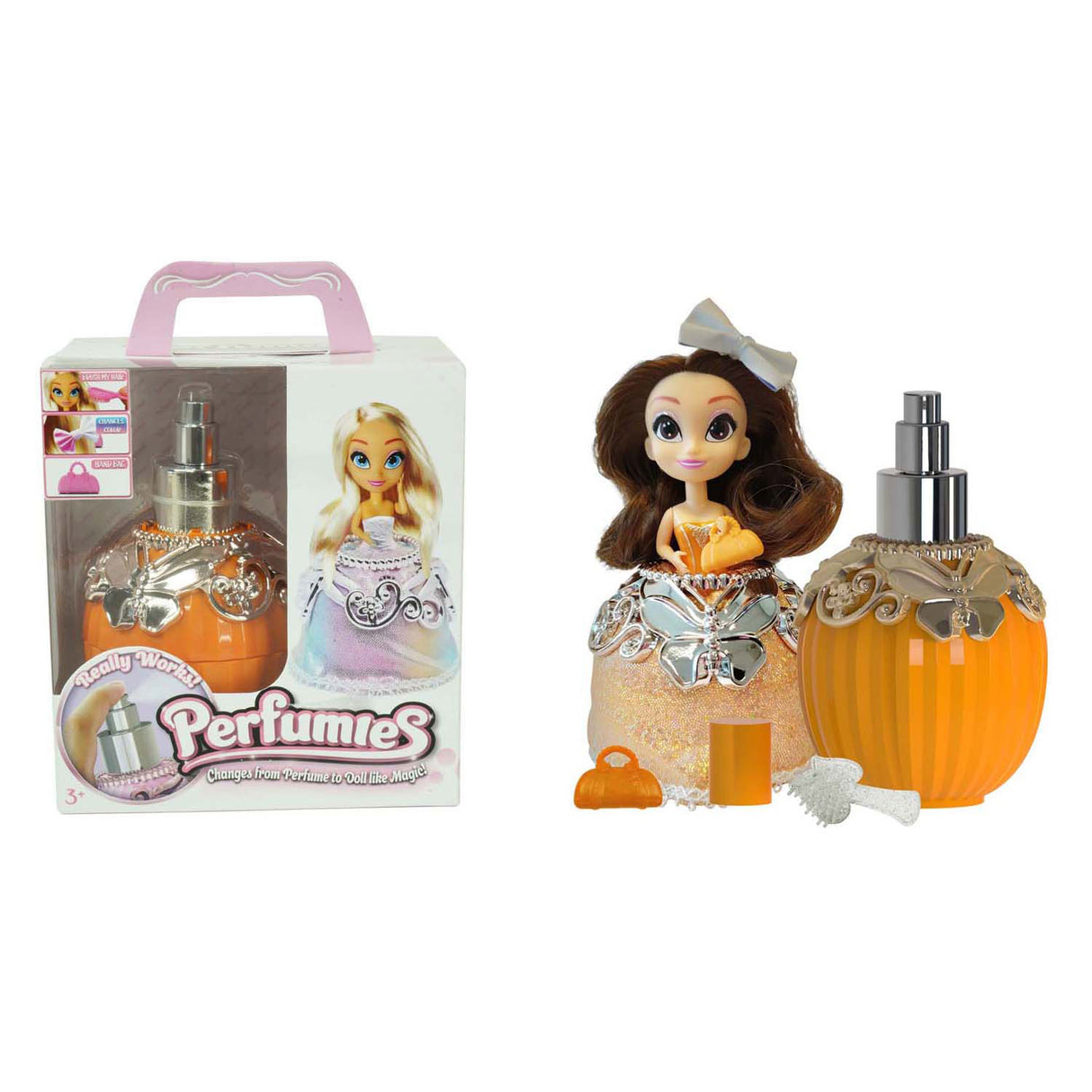 Spectron Perfumies Parfümflasche und Puppe